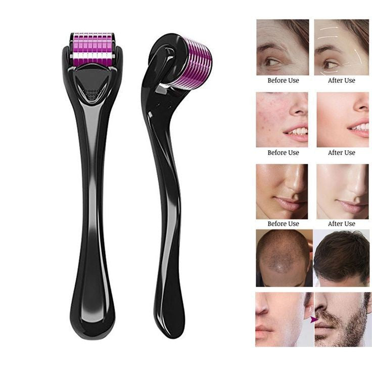 Derma Roller 2 in 1 | For Skin(Texture) & Hair(Growth)