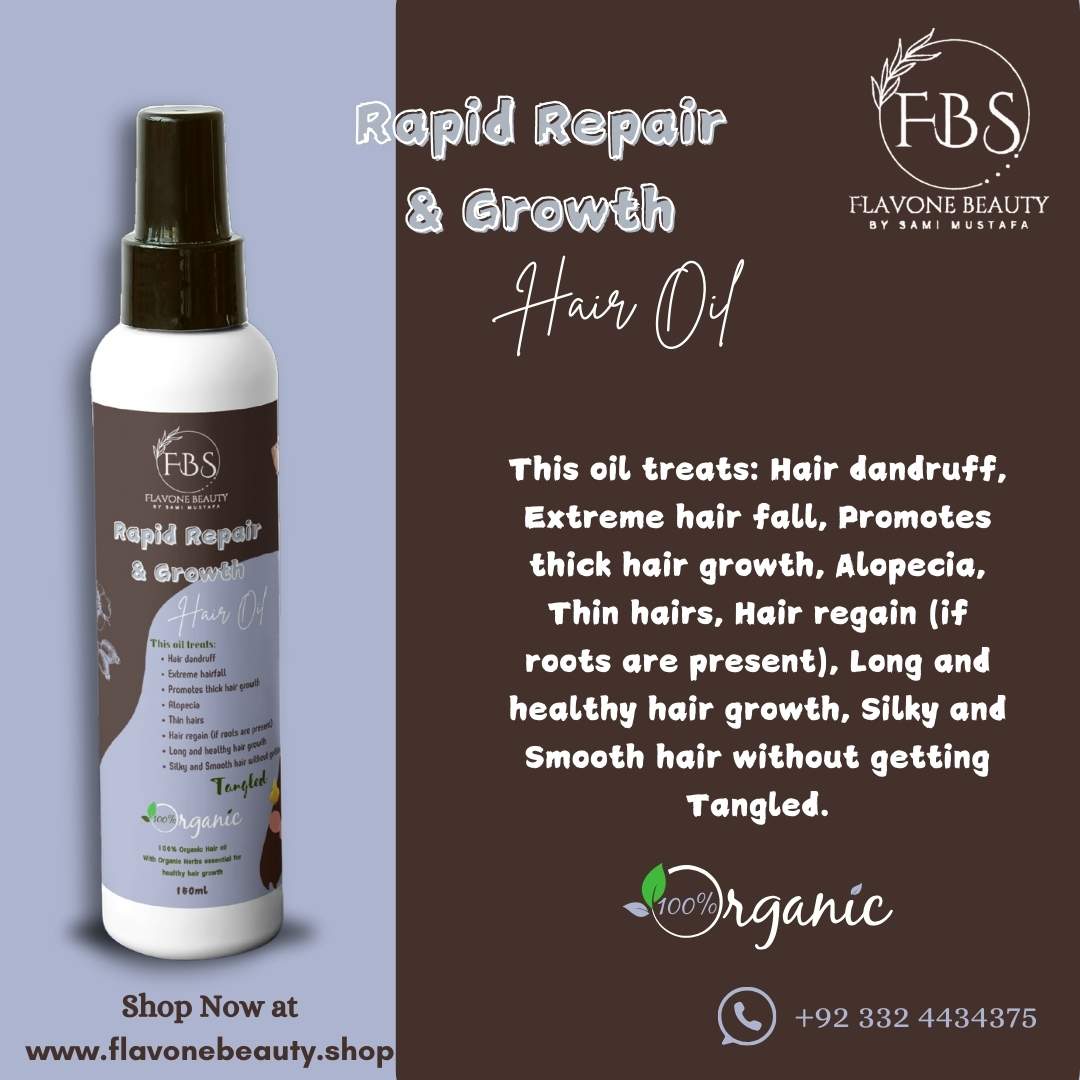 Rapid Repair & Growth Hair Oil🧴