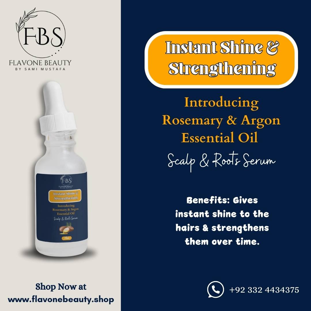 Rosemary & Argon Oil | Scalp & Roots Serum🪻