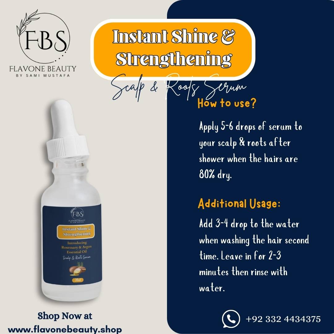 Rosemary & Argon Oil Serum🪻 | 100% Organic, Oil Based