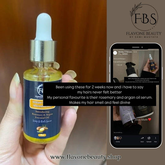 Rosemary & Argon Oil Serum🪻 | 100% Organic, Oil Based