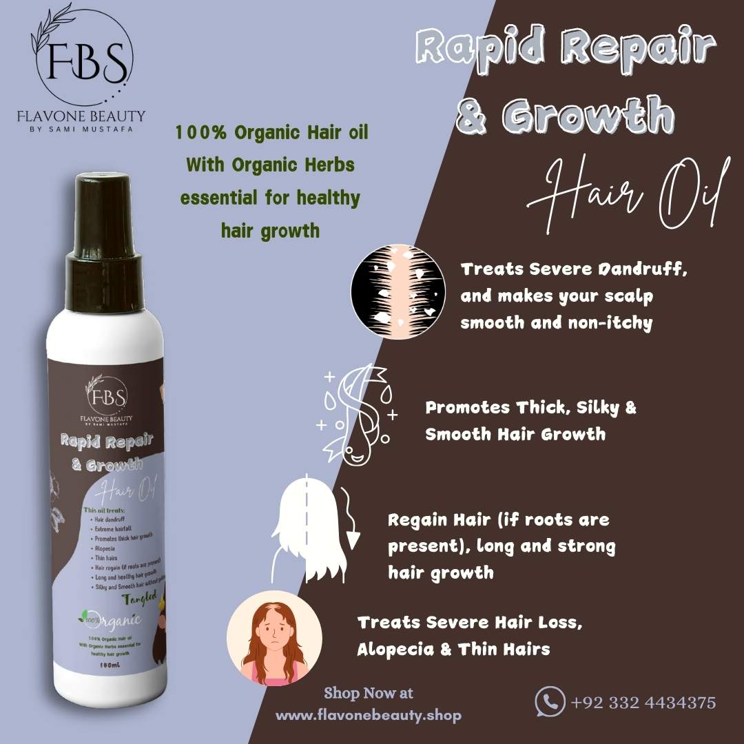 Rapid Repair & Growth Hair Oil🧴