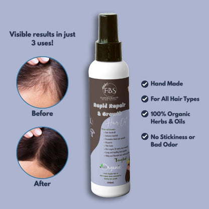 Rapid Repair & Growth Hair Oil💥