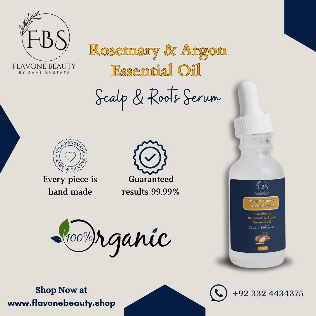 Rosemary & Argon Oil | Scalp & Roots Serum🪻