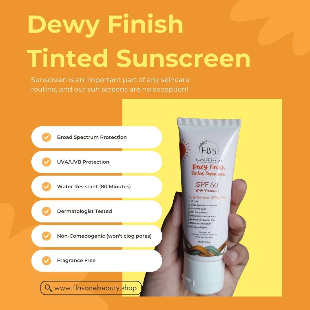 Dewy Finish Tinted Sunscreen🌻