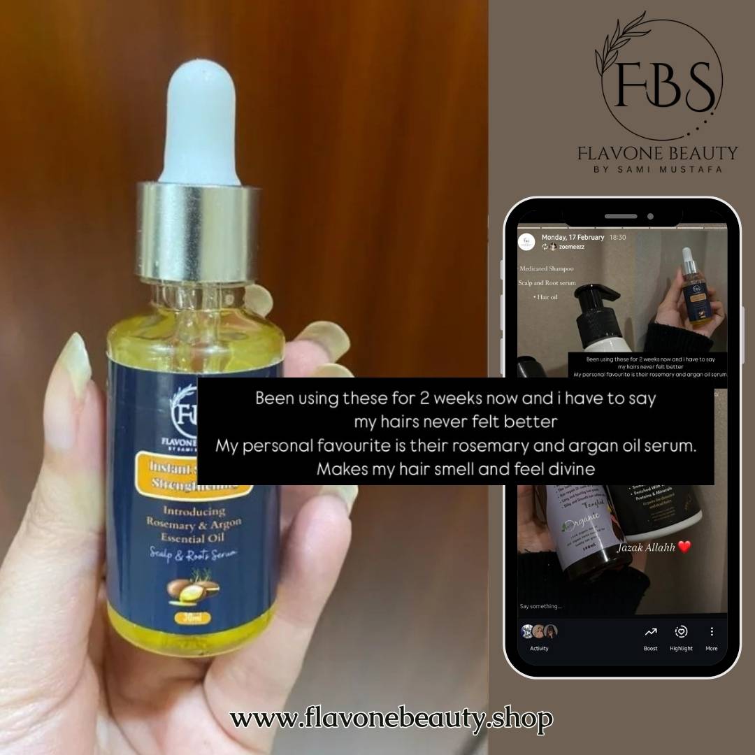 Rosemary & Argon Oil | Scalp & Roots Serum🪻