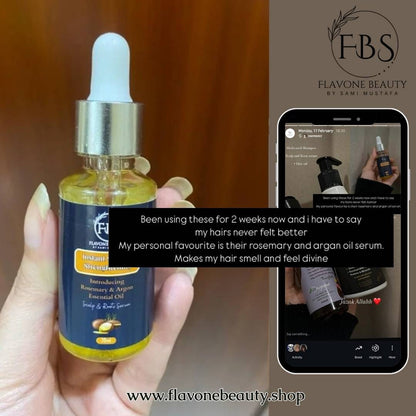 Rosemary & Argon Oil | Scalp & Roots Serum🪻